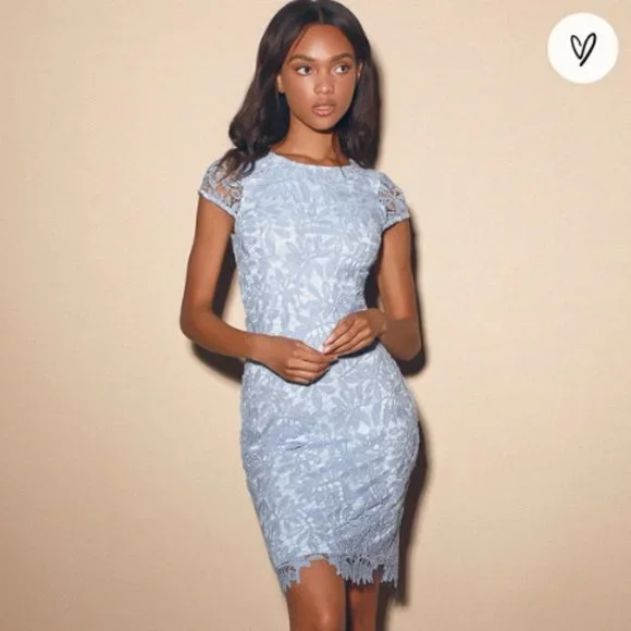 Periwinkle dress lulus online
